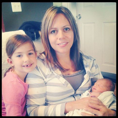 Me with my new nephew