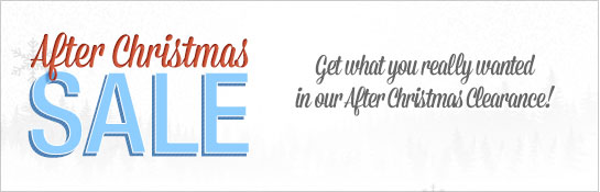 After Christmas Sale