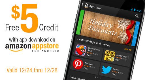 Free $5 Amazon App Credit