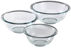 Pyrex bowls