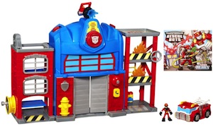 Rescue Bots playset
