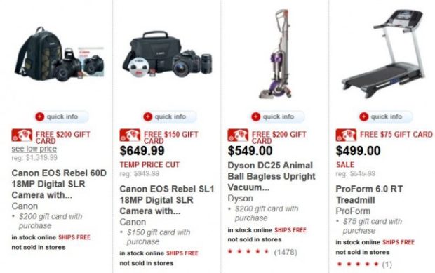 Target deals