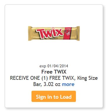 Twix Friday Freebie