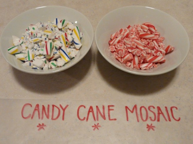 candy cane mosaic 2