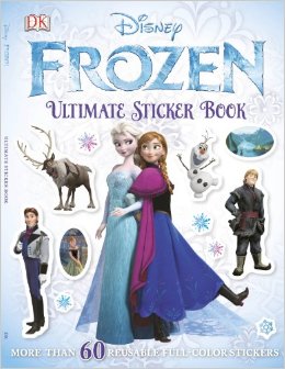 Frozen sticker book