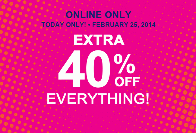 Today ONly - Children's Place