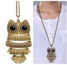 owl necklace
