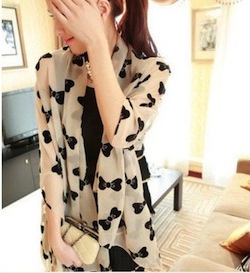 Bow scarf
