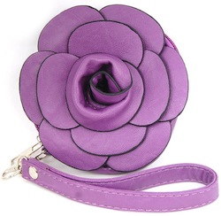 Flower coin purse