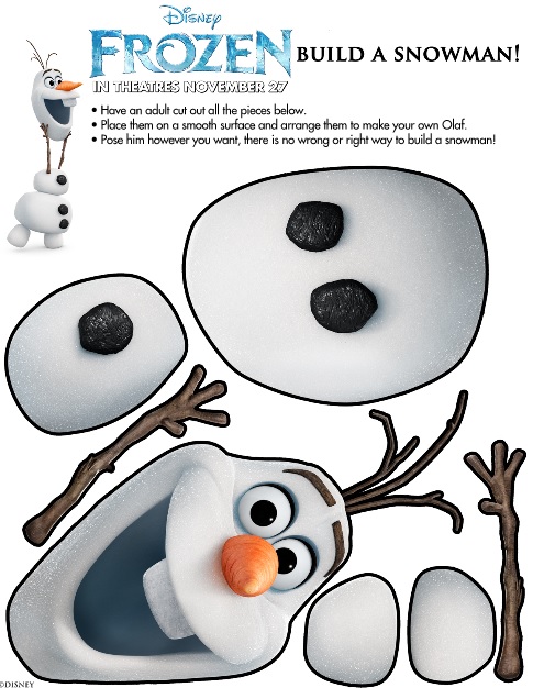 Frozen Movie printables