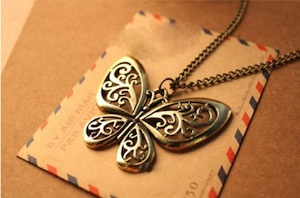 butterfly pendant