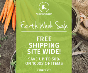 Earth Day Sale at Abe's Market