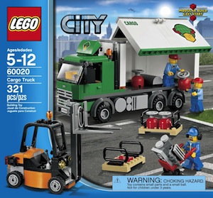 Lego City cargo truck