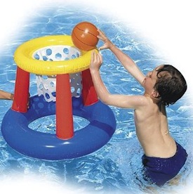 floating basketball game