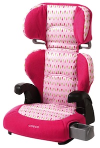 pink booster seat