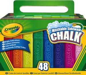 Crayola sidewalk chalk