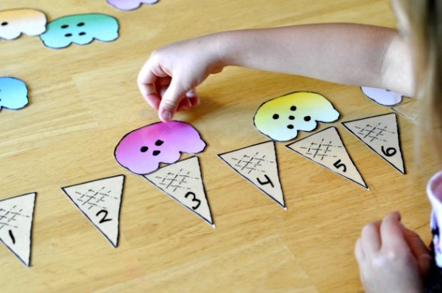 Busy Bag Idea: Ice Cream Cones and Scoops Printables - Kids Activities ...