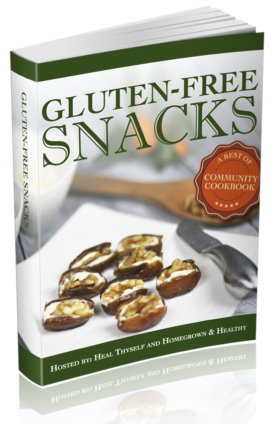 Gluten free snacks book