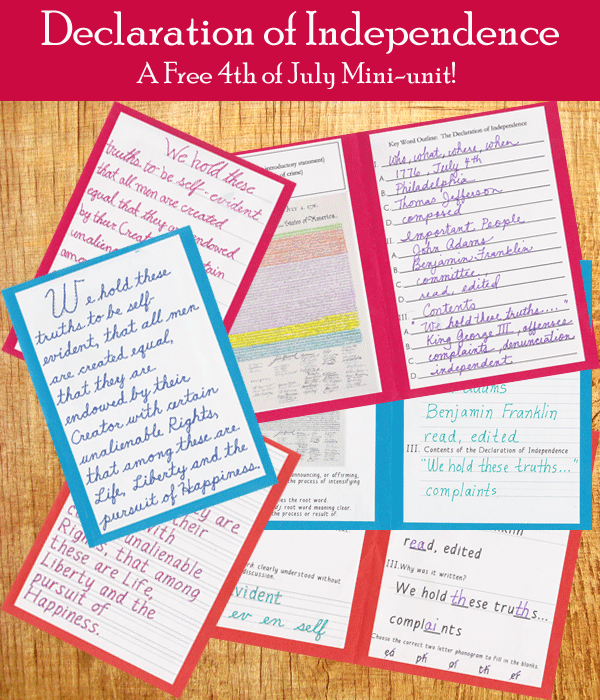 4th of July Mini Unit