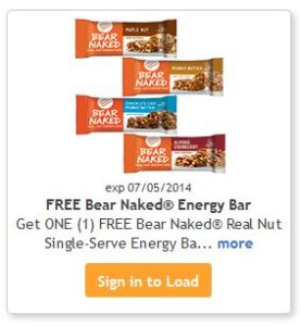 Bear Naked Energy Bar