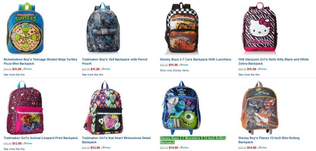 Backpacks