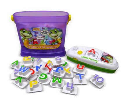 Leapfrog Letters and Numbers
