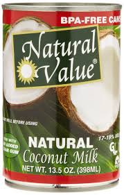 natural value coconut milk