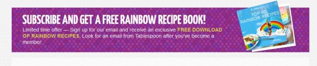 Rainbow Recipe