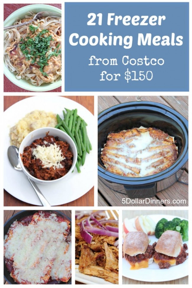 21 Freezer Meals for Costco