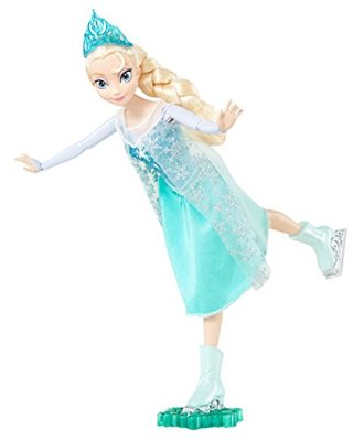 Elsa skating doll sale