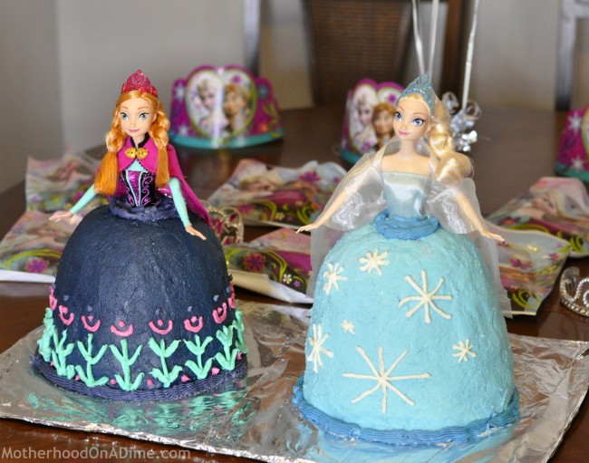 Elsa Cake & Anna Cake