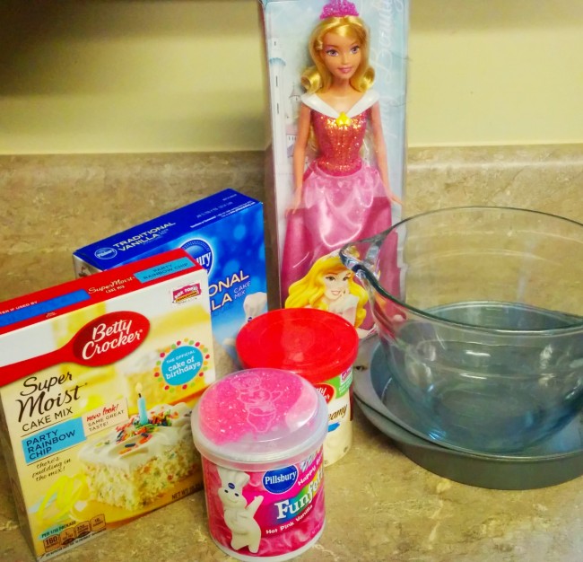 Sleeping Beauty Cake Ingredients