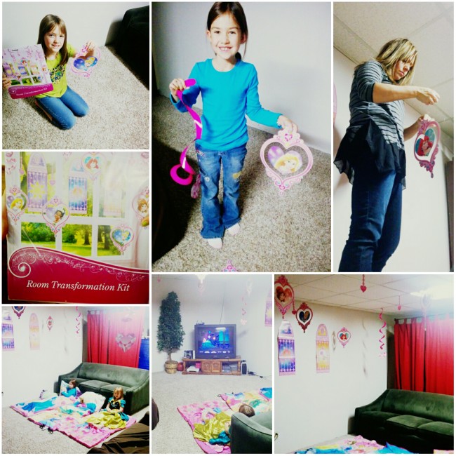 Princess Makeover in Basement Room #disneybeauties
