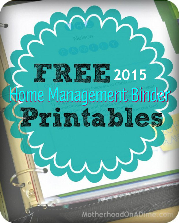 Free-Home-Management-Binder-Printables 2015
