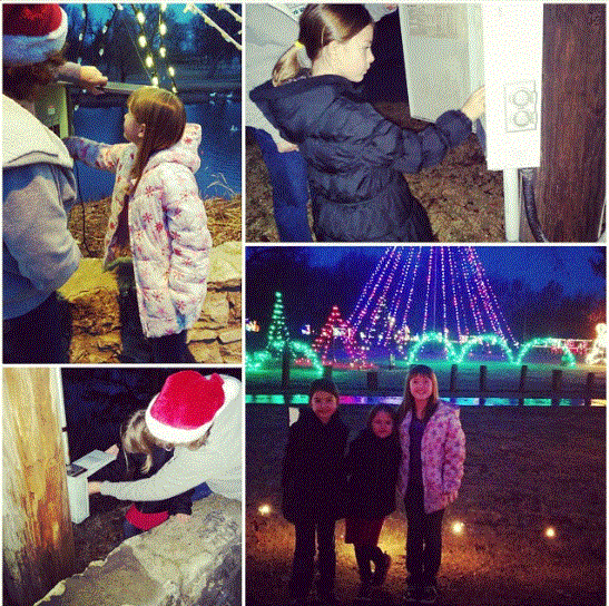 Lighting the lights