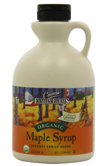 Organic maple syrup coombs