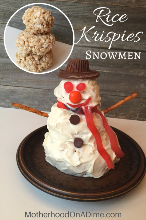 Rice Krispies Snowmen (1)