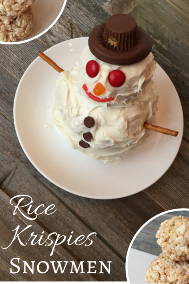 Rice Krispies Snowmen