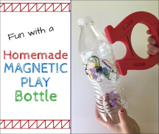 Fun with a Homemade Magnetic Play Bottle (2)