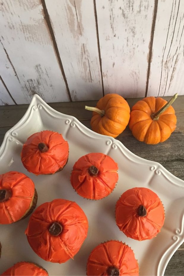 pumpkin cupcakes 7