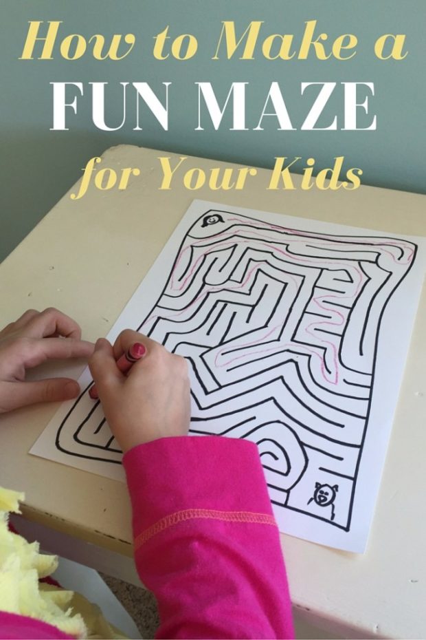 How to Make a Fun Maze for Your Kids