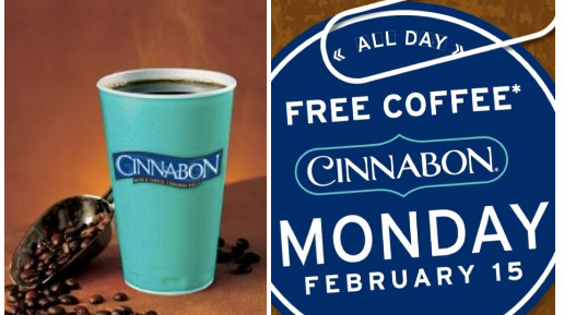 Cinnabon Free Coffee