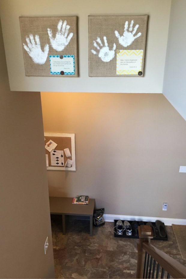 How to Make Burlap Wall Art with Your Kids (11)