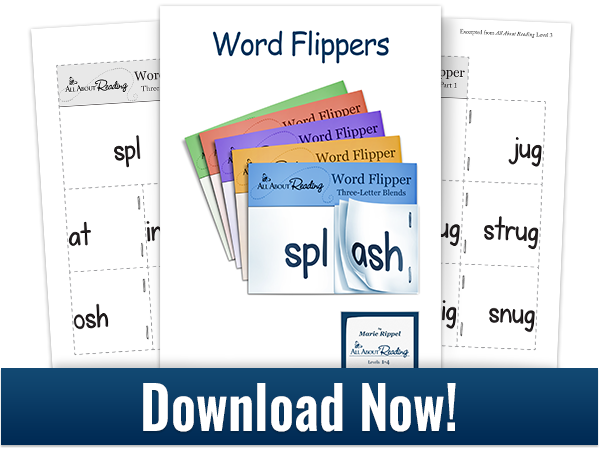 Word Flipper Freebie from All About Spelling