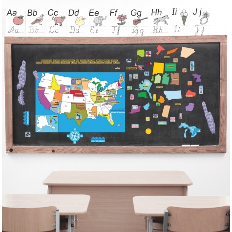 Geography Wall Stickers