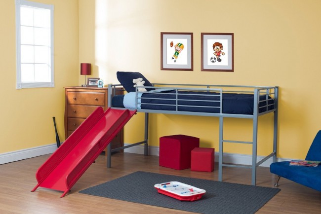 Loft Bed with Slide