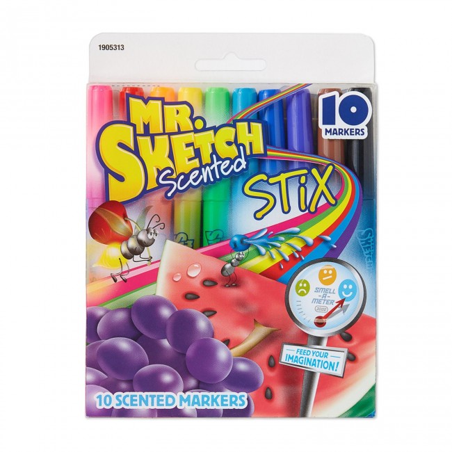 10 Fine Tip Mr. Sketch Markers