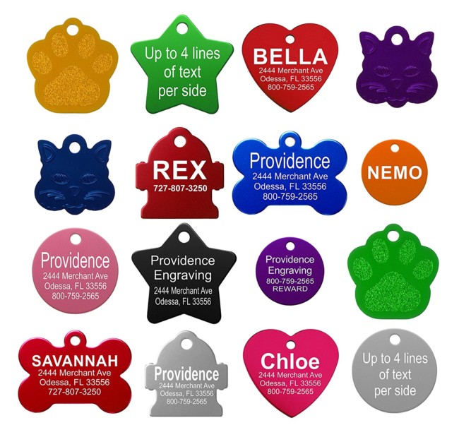 Personalized Pet Tags for 2.99 Shipped Kids Activities Saving