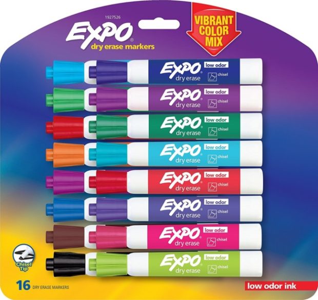 Expo Dry Erase Markers, Vibrant Color Mix (16 Ct) Lowest Price