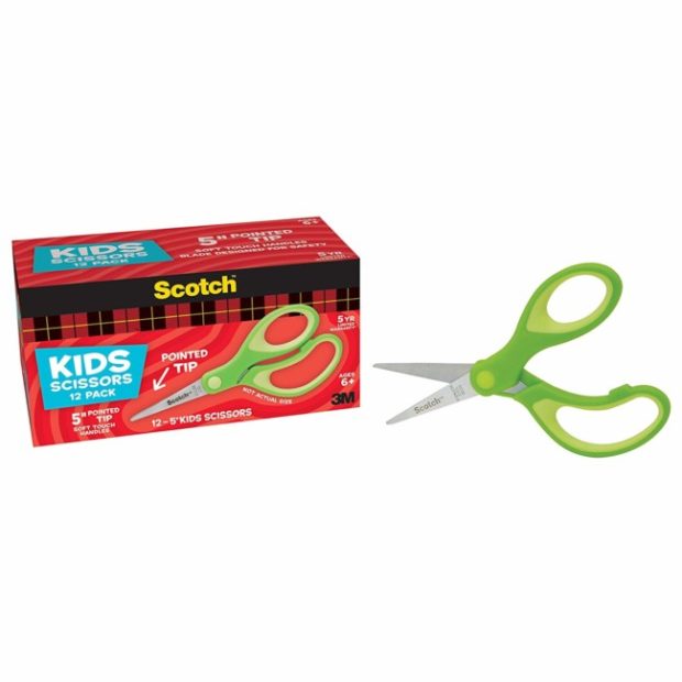 Scotch Kid Scissors (12 Pack) for Just 0.66 Per Pair Kids Activities
